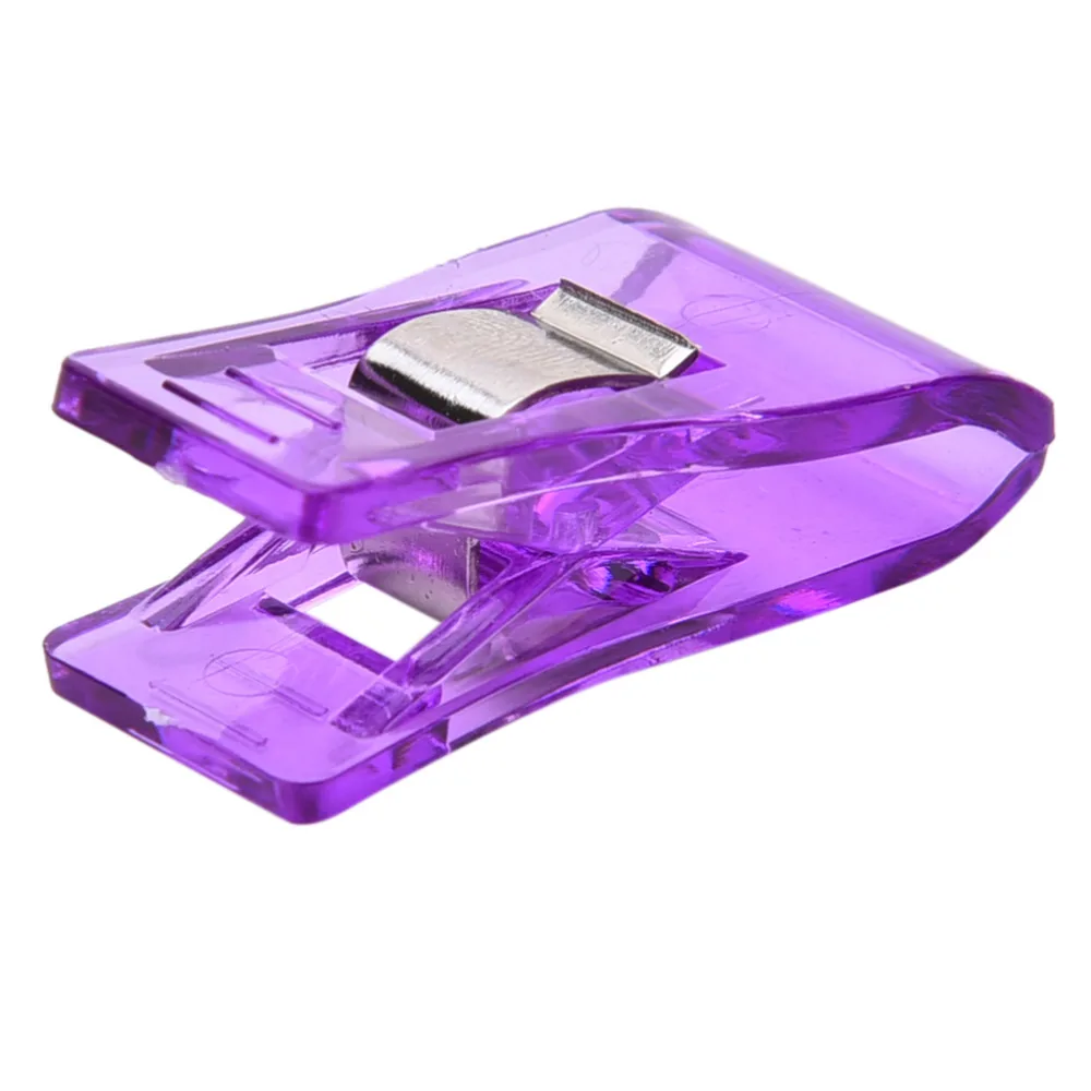 50PCS Plastic Clips For Patchwork Sewing DIY Crafts Quilt Quilting Clip