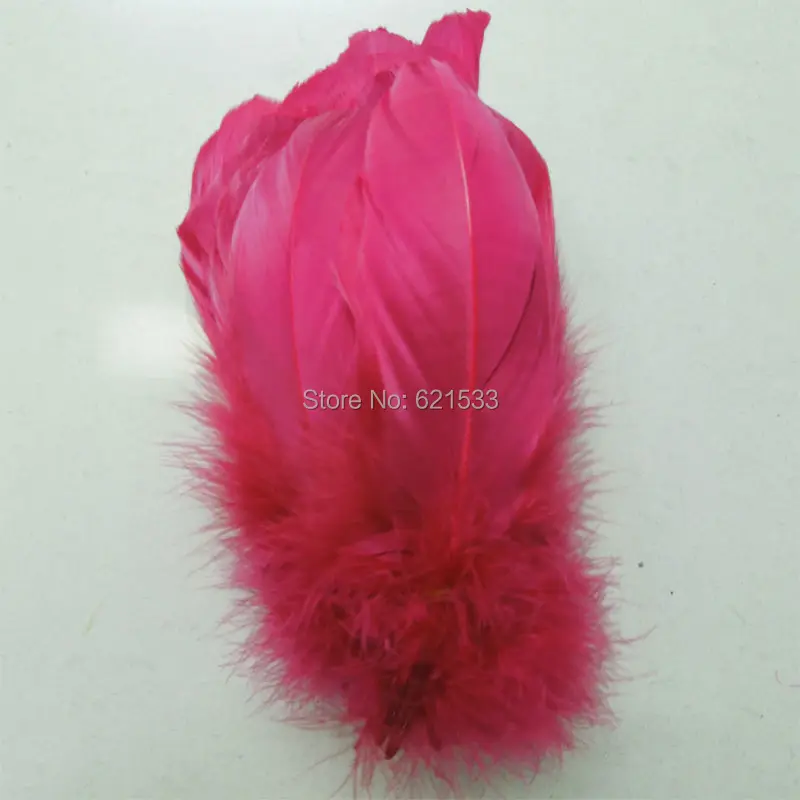 

200pcs/lot !Berry Goose Nagoire Feathers, Loose Goose feathers,12-20cm long,craft feathers for masks,freeshipping