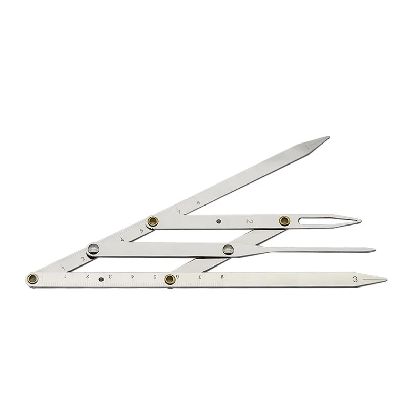 

Eyebrow Stencil Ruler Microblading Permanent Tools, Three-point Positioning Balance Ruler for Eyebrow Messure