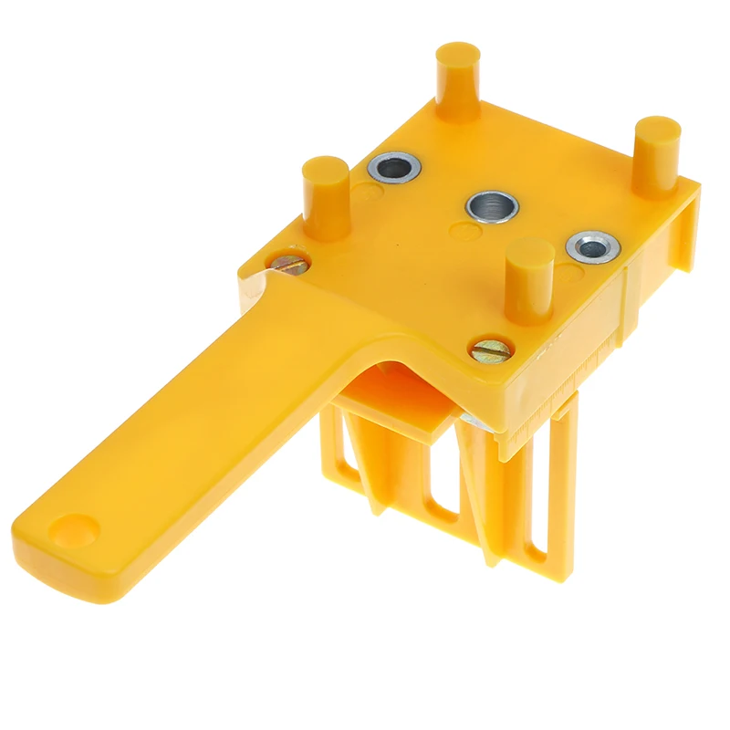 Woodworking Dowel Jig Fits 6 8 10mm Drill Bits Handheld Drill Guide With Metal Sleeve Wood Drilling Doweling Hole Saw Tools