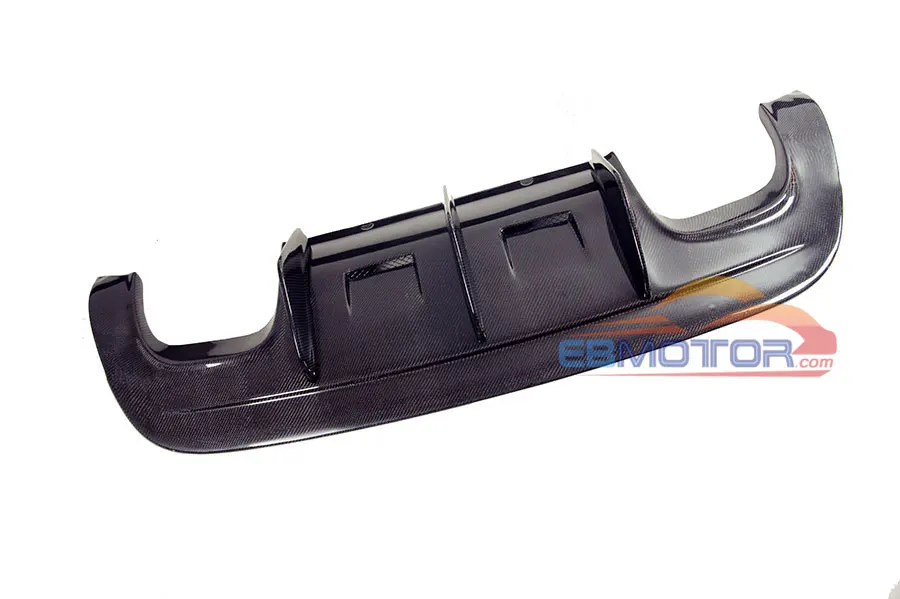 A TYPE Real carbon fiber rear diffuser spoiler for BMW E71 X6 M X6M 2009-2014  B370