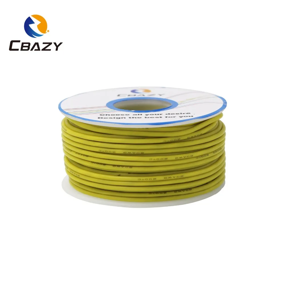 Гибкий силиконовый провод striveday 20AWG 25 м Радиоуправляемый кабель квадратная