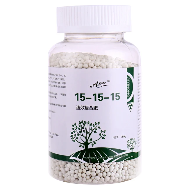 3 Elem Összetett Műtrágya, Lassú Felszabadító Vezérelt Univerzális Npk Szerves Műtrágya 250Grams