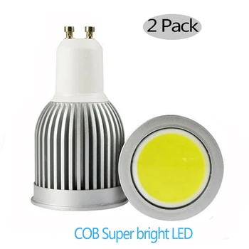 

2pcs/lot New LED COB Lamp Bulb GU10 E27 5w 7w 9w GU 5.3 LED Spotlight Warm Cool White led Lamp AC220V 110V