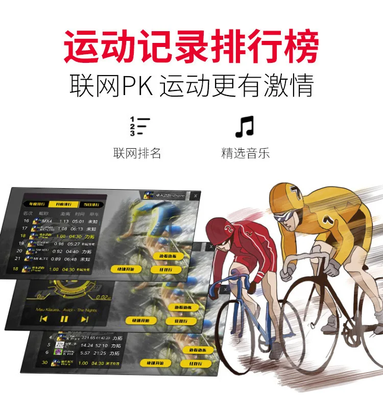Cheap AD0300040 Intelligence Game Dynamic Bicycle Household Indoor Vehicle Motion Bodybuilding Equipment 4