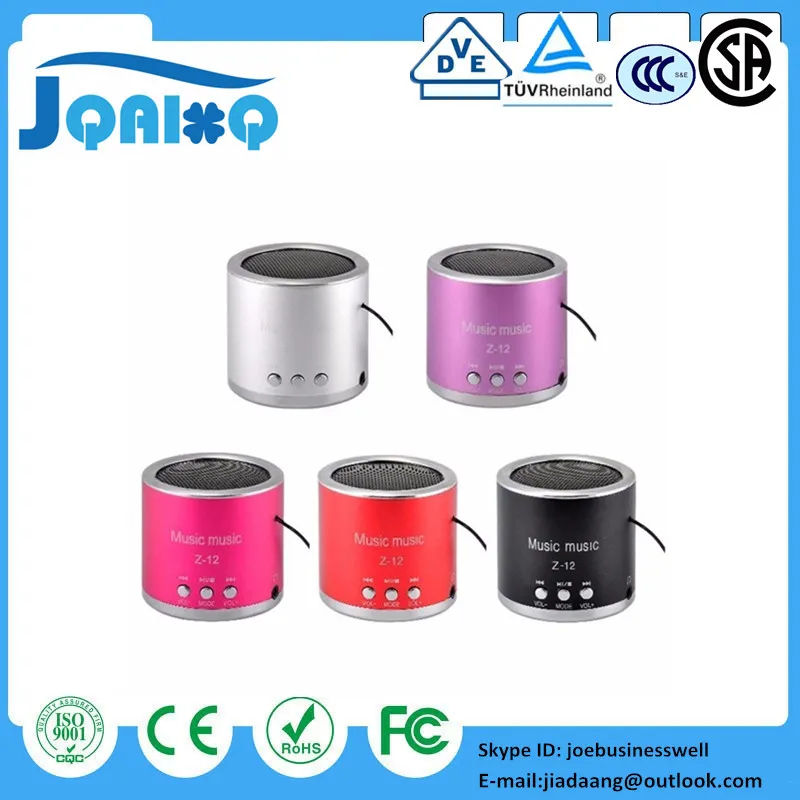 

Portable Speaker FM Radio USB Micro SD TF Card Mp3 Mini Speaker Computer Subwoofer Music Box Portable Speaker 2016 New Z12