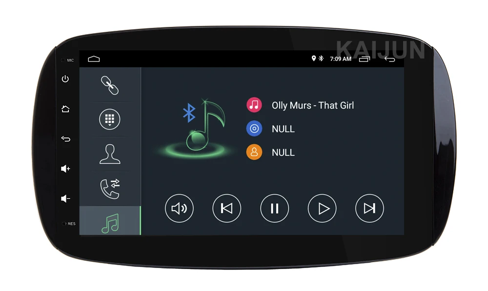 " Android 9,0 автомобильный DVD мультимедийный Стерео gps для Benz Smart Fortwo радио wifi BT автомобильный головной убор gps навигация