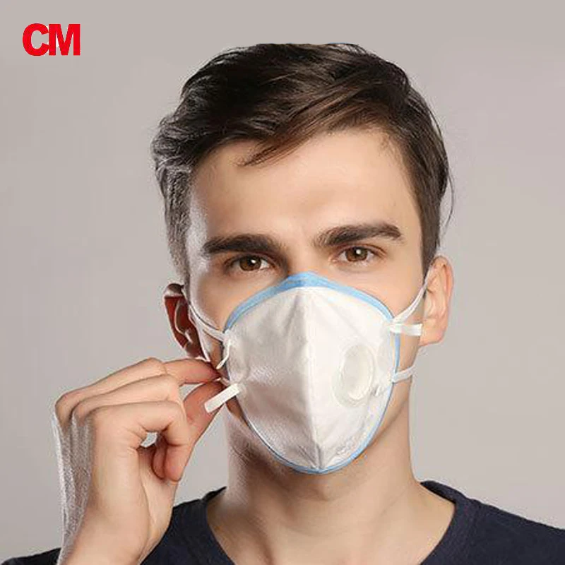 

140pcs CM Dust Mask Anti-Particulate Mask Anti-PM 2.5 Masks Anti Fog Dustproof Protective Respirator Safety Anti-sticking 6007-W