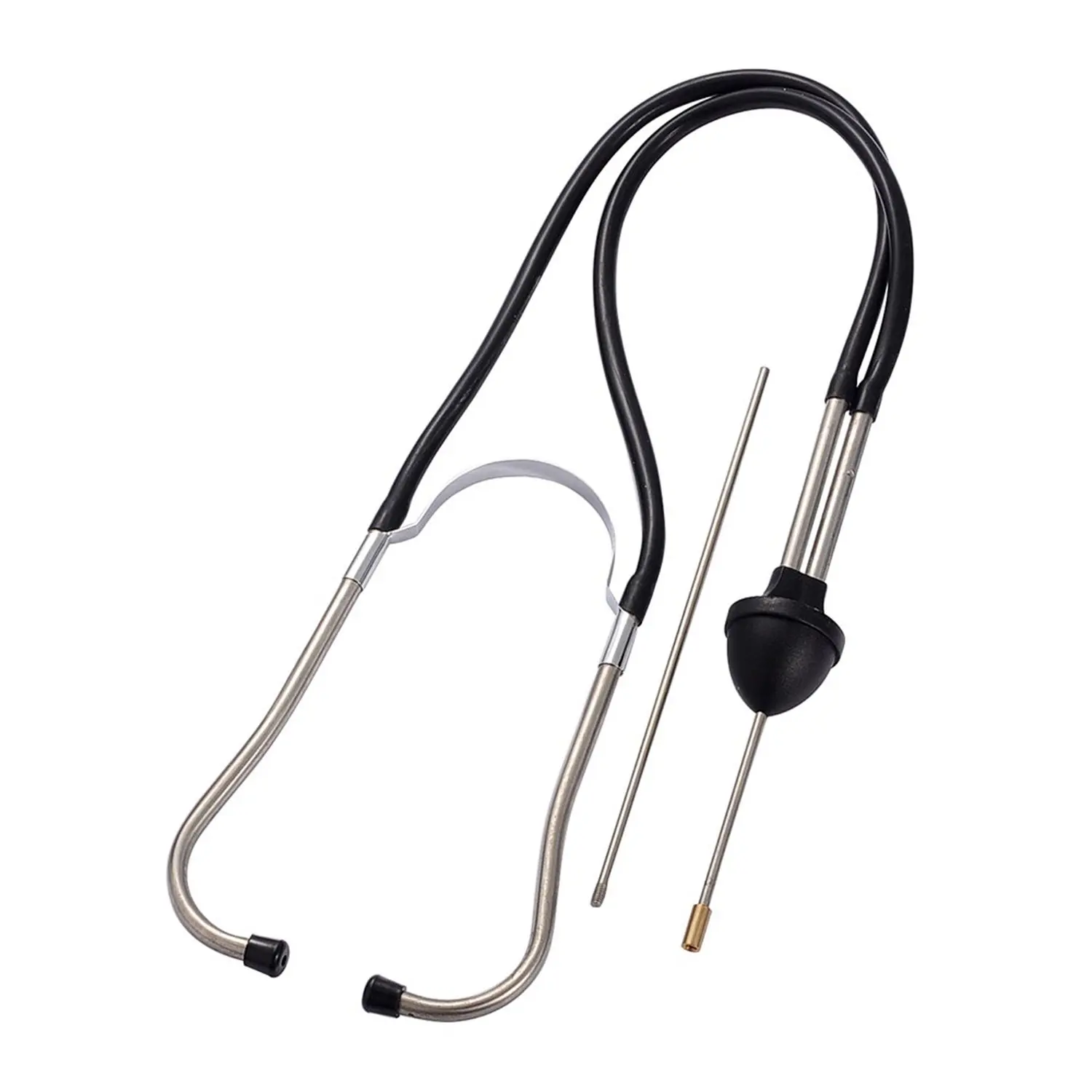 1 шт. профессиональный авто стетоскоп для механики автомобильный блок двигателя диагностический инструмент цилиндр автомобильные слуховые приборы для автомобиля