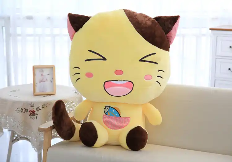 large cat soft toy