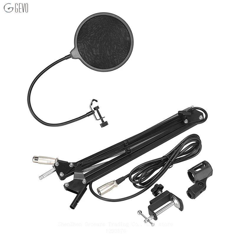 Nb 35 Microphone Stand Suspension Boom Scissor Arm Holder Adjustable