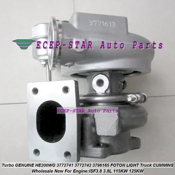 

NEW Turbo GENUINE HE200WG 3772741 3772742 3796165 Turbine Original For FOTON LIGHT Truck For CUMMIN ISF3.8 3.8L 115KW 125KW
