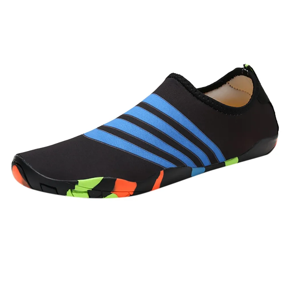 KLV/пара обуви; пляжная быстросохнущая обувь унисекс для плавания; Водонепроницаемая Обувь для плавания; быстросохнущая акваобувь;#25 - Цвет: Черный