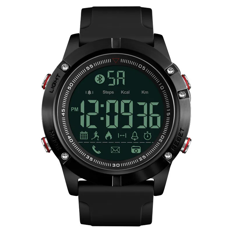 

Smart Watch Men Bluetooth Sports Waterproof Digital Watch Calories Pedometer Multifunction Reminder Relogio Masculino 1425