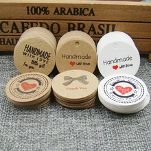Multi styles gift tag kraft /white paper garment brand products hang tag candy/cookies thank you paper note tag 200pcs per lot