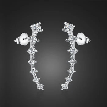 

Fashion 100% 925 sterling silver Boucle D'oreille Earring Bijoux Dipper Earrings Women Jewelry Earings Brincos Girl Earing oorbe
