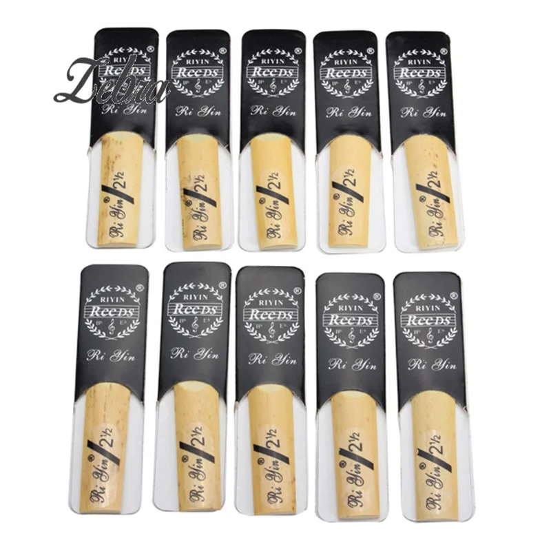 

10pcs/Set Traditional Bb Clarinet Reeds Reed Bb 2.5 Strength 2 1/2