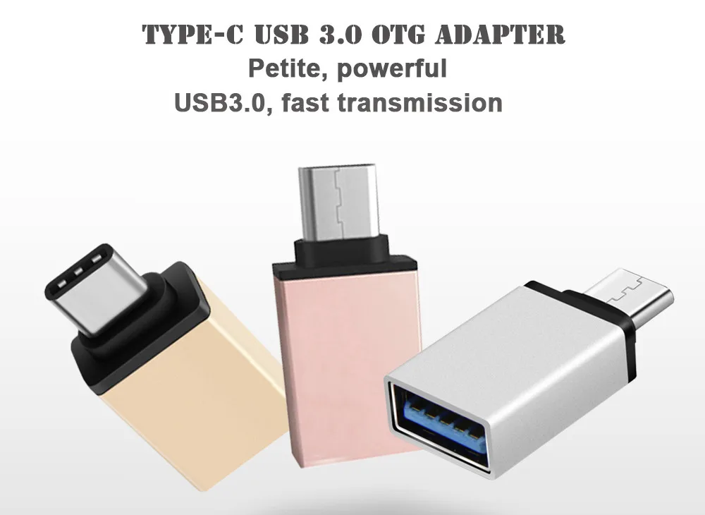 Robotsky USB 3,1 type C к USB 3,0 конвертер usb type-C OTG адаптер для Chromebook Macbook huawei P9 Xiaomi 4C Nexus 5X6 P LG G5