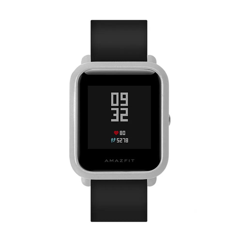 Sikai чехол для Xiaomi huami Amazfit часы аксессуары корпус для huami Amazfit Bip бит молодежи Защитный чехол(черный