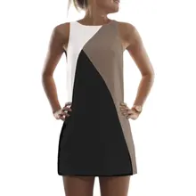 Women Summer Casual T shirt Sleeveless Evening font b Party b font Beach font b Dress
