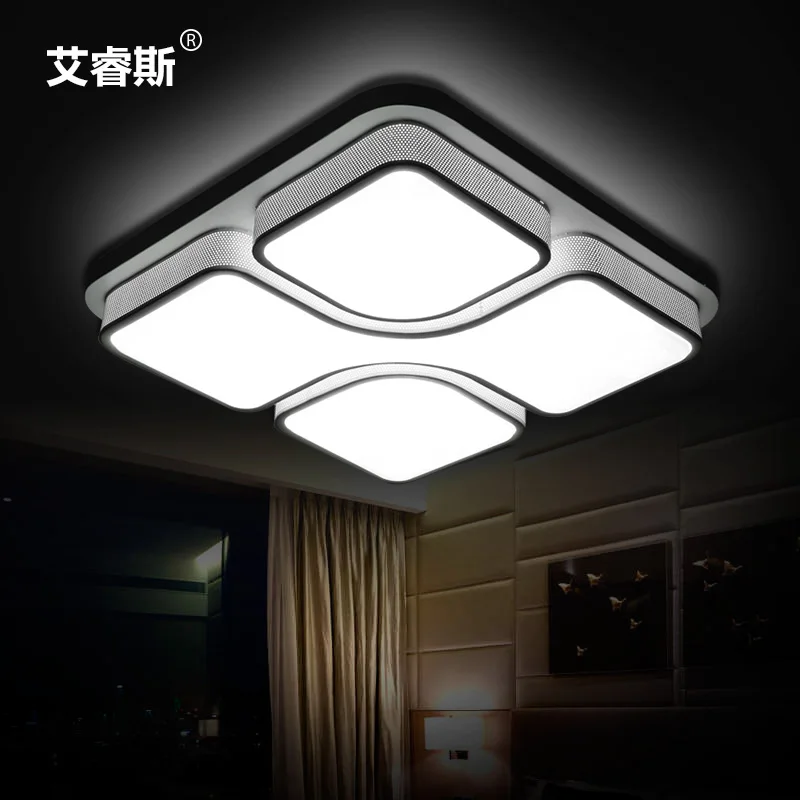 

LED ceiling living room lighting square modern minimalist dining room bedroom lighting atmosphere study