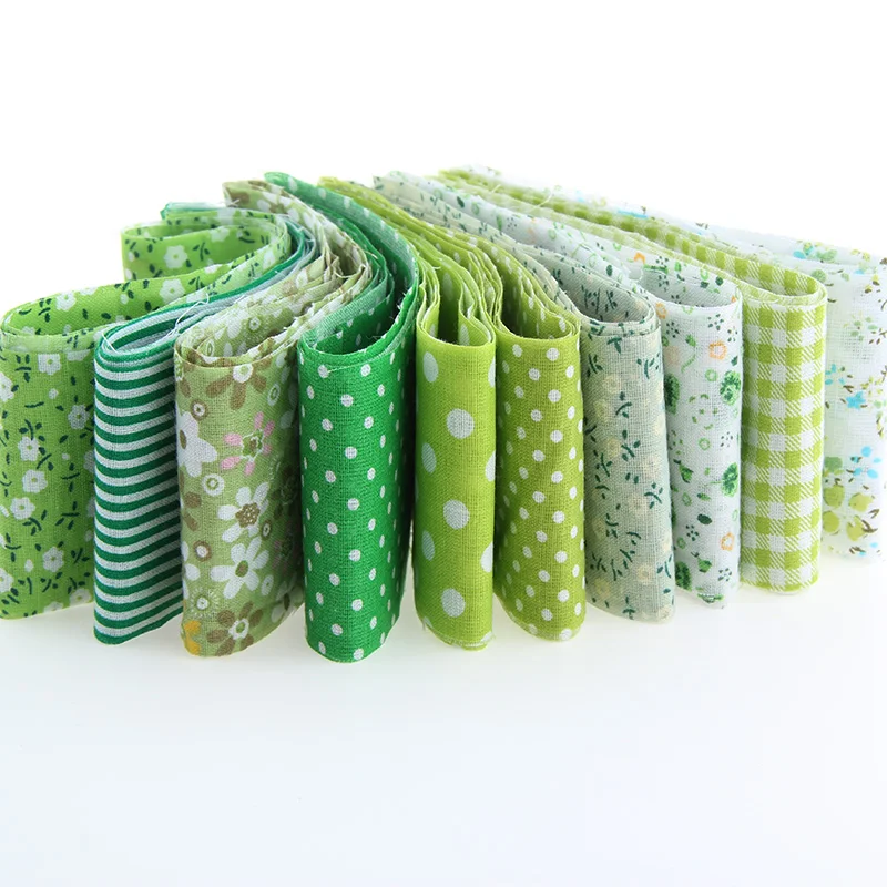 100*5 см 10 шт. хлопок Ткань полоски Jelly roll Вышивание лоскутное тканей для Тильда