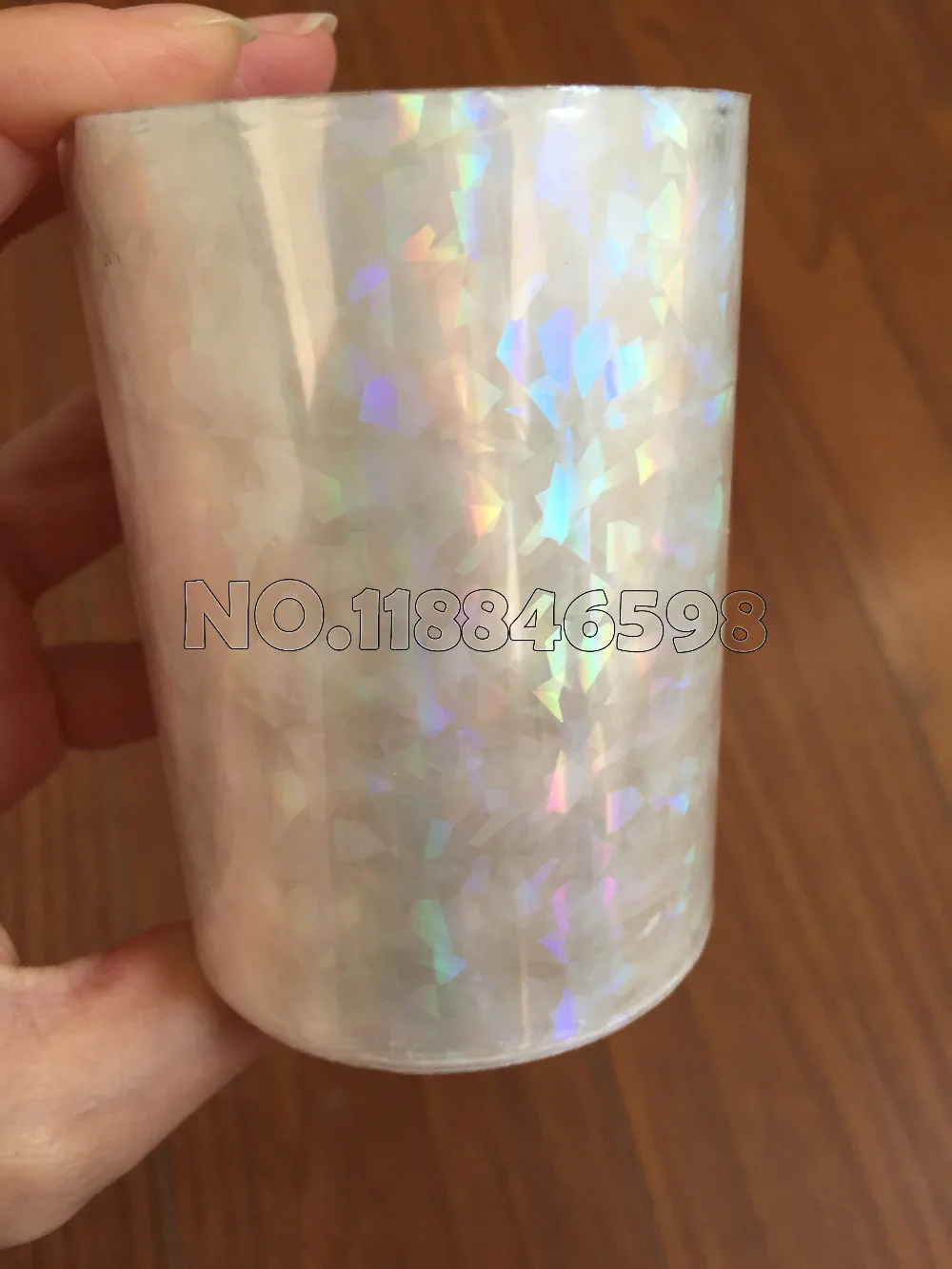 Holographic Plain Transparent Hot Stamping Foil On Paper Or Plastic 8cm X  120m/lot Diy Package Box - Photo Paper - AliExpress