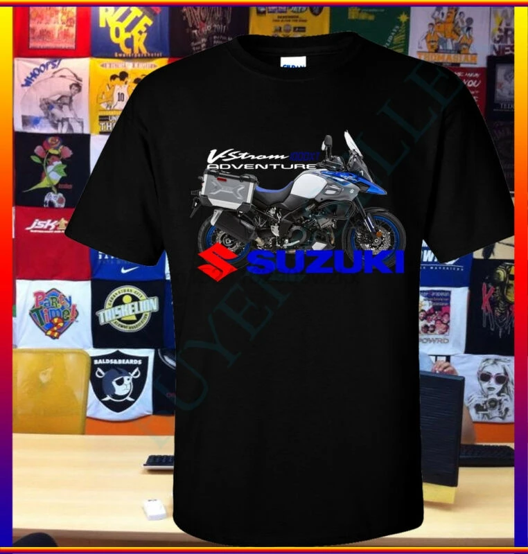 

New 2019 Suzuki V-Strom 1000XT Logo Motorsport T Shirt S-2XL Racing Performance