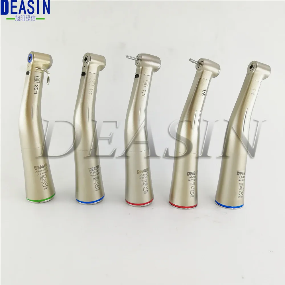  Top quality 1 pcs Dental Fiber Optical LED /non fiber optic Contra Angle Low Speed Handpiece 1:1 1: - 33029864019