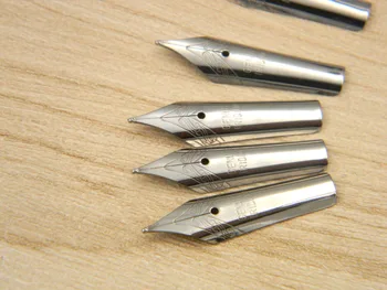 

5PC silver Fountain Pen M Nib iraurita fit for most M PEN Stationery Office school supplies Writing