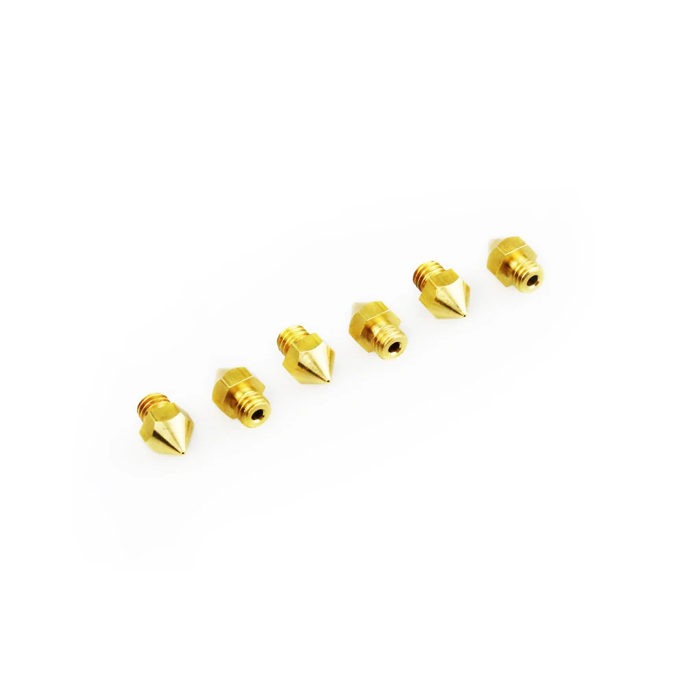 Насадка для 3D принтера Anet латунная насадка печати 0 5 мм 4 3 2 шт./лот|nozzle 3d|0.2mm nozzlenozzle