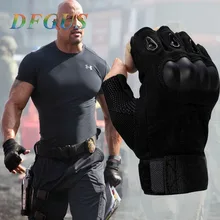 Распродажа, мужские тактические перчатки армии США, спортивные перчатки на полпальца, военные армейские противоскользящие тактические перчатки из углеродного волокна