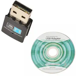 Беспроводной WI-FI WLAN мини-адаптер USB 2.0 Dongle 300 Мбит IEEE 802.11b/G/N