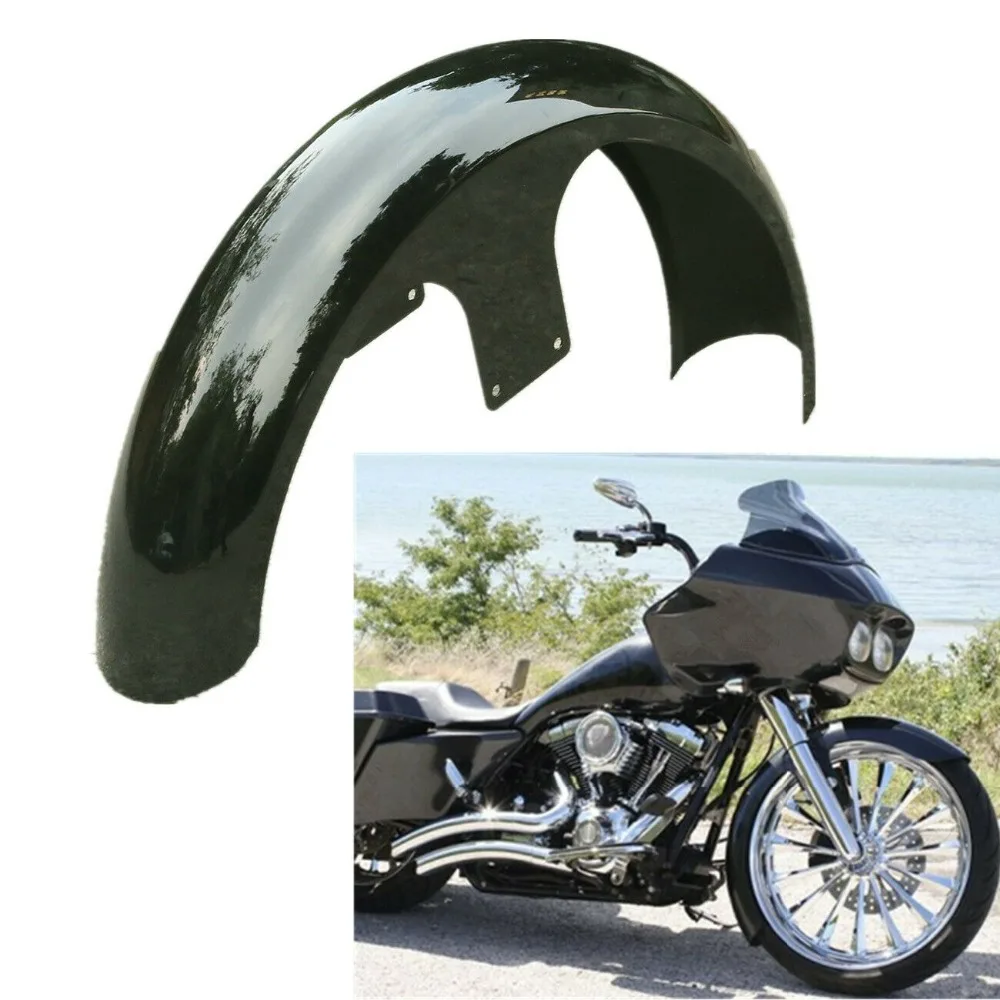 Мотоцикл 26 &quotпереднее крыло для Harley Touring Road King Electra Street Glide На Заказ Baggers FLHT FLHX FLHR FLTR