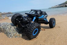 2.4G 4WD RC car Climbing Truck model Shock absorber with 2 Batteries Bigfoot Remote Control Model Off-Road Vehicle Kids toy gift