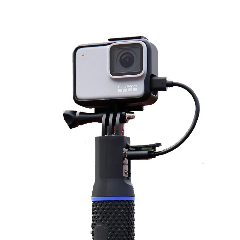 Для GoPro insta360 ONE R/X селфи палка зарядный монопод внешний аккумулятор для DJI Osmo экшн