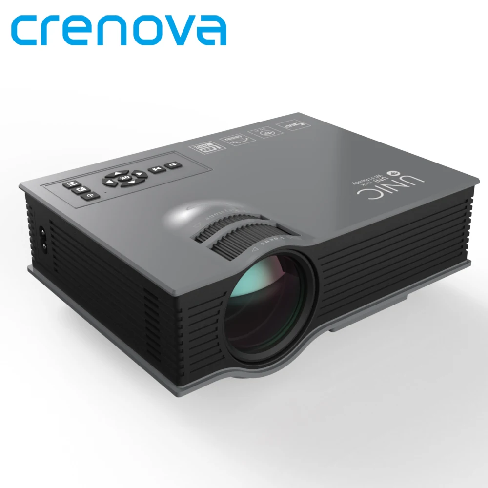 

CRENOVA UC46 Wifi Wireless Video Projector For Full HD 1080P Home Theater Movie Led Projector With USB AV VGA HDMI Beamer