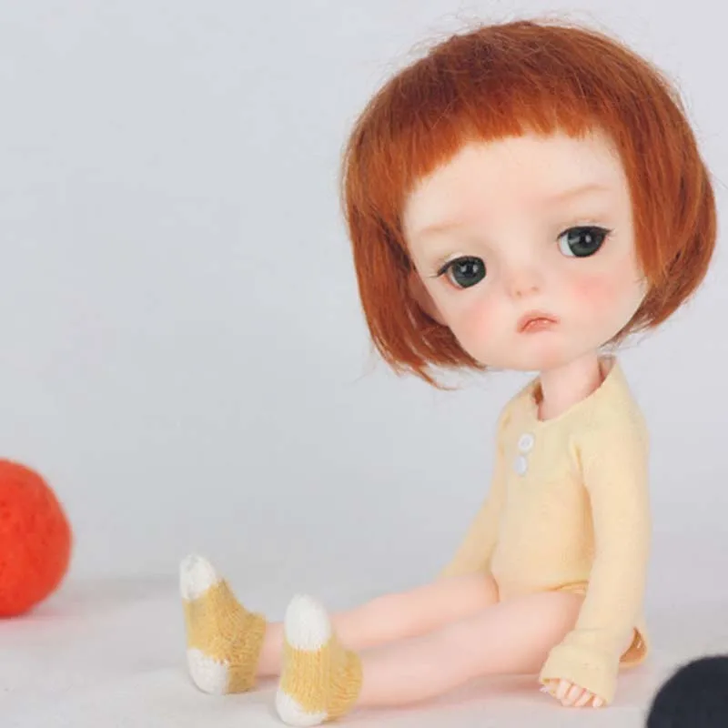 Новое поступление 1/8 BJD кукла BJD/SD Ming Милая резиновая кукла с глазами для маленькой девочки подарок на день рождения