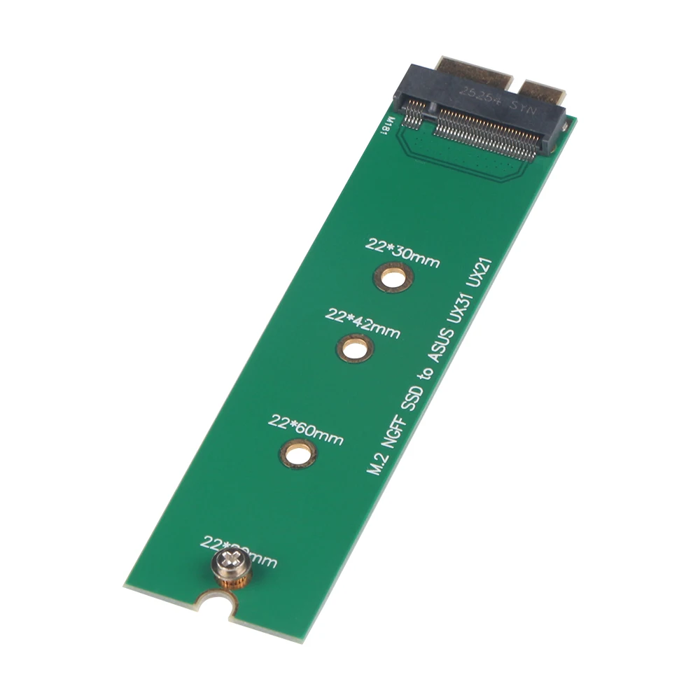 M.2 NGFF SSD на 6 + 12Pin конвертер карты для ASUS UX31 UX21 с 30/42/60/ 80 мм Слот|Платы расширения| |