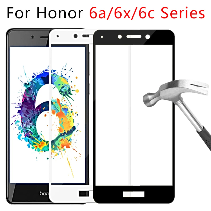 Защитное стекло Honor 6c Pro 6x 6a закаленное для защиты экрана телефона Защитная пленка