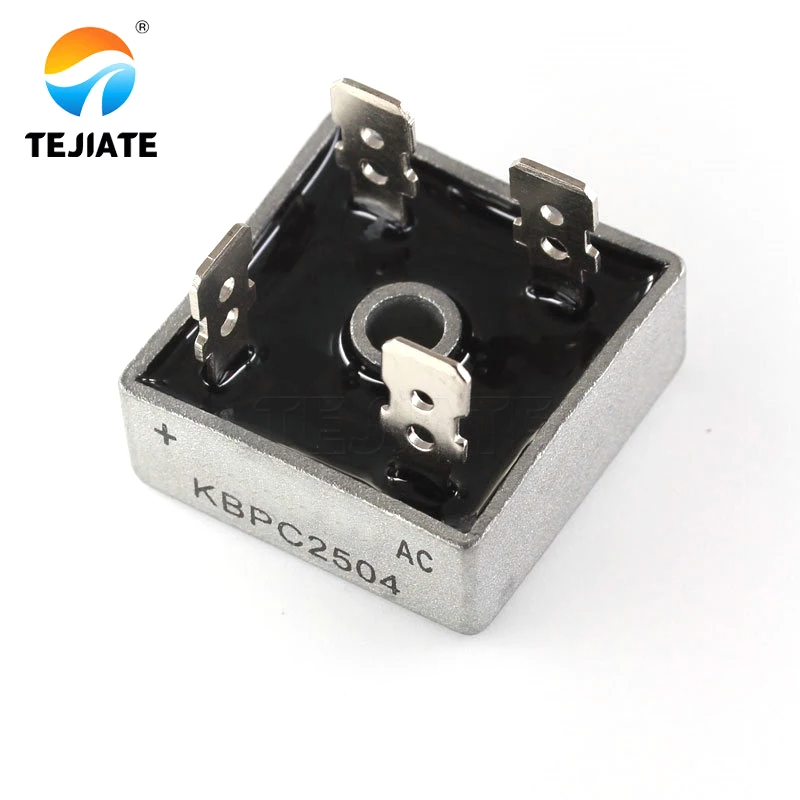 KBPC2504 Bridge Rectifier Diode 25A 400V KBPC 2504 Single Phase Full Wave 25 Amp 400 Volt Electronic Silicon 2Pcs diode bridge rectifier electronic component rectifier diodes electrical rectifier diodes electrical diodes electrical component