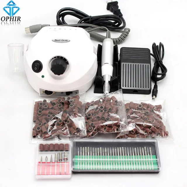 Ophir Pro Electric Nail Drill Machine 30000rpm Acrylic Art Ophir Pro Electric Nail Drill Machine 30000rpm Acrylic Art Equipment File Bits Manicure Pedicure