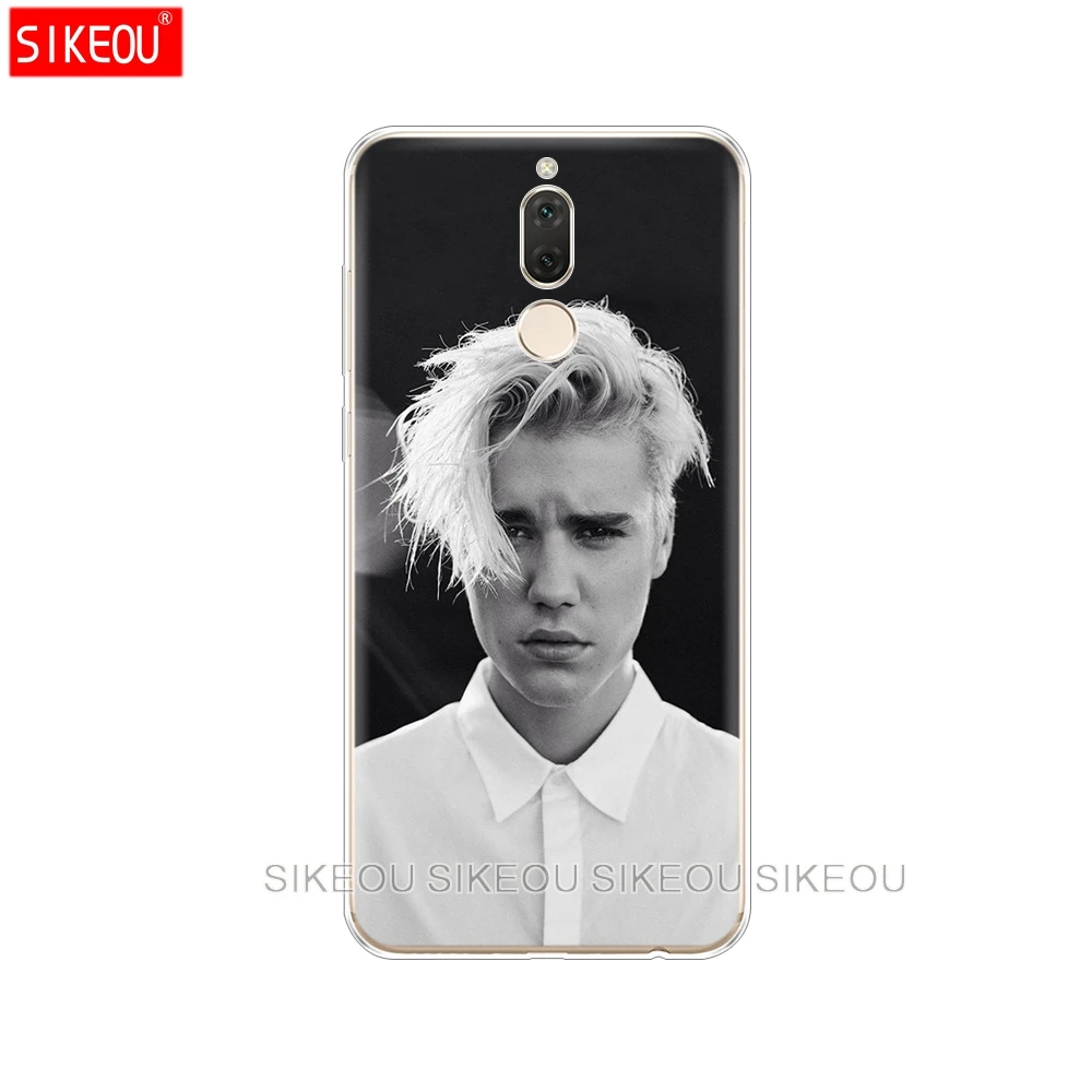 Silicone Cover phone Case for Huawei mate 7 8 9 10 pro LITE Fashion JUSTIN BIEBER Super Star