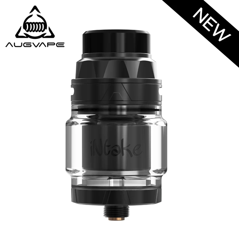 Online Augvape de entrada RTA cigarrillo electrónico atomizador a prueba de fugas inferior flujo de aire directo a bobina única 24mm 4,2 ml atomizador tanque
