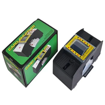 

Automatic Poker Shuffling Machine Family Game Accessories Ordinary Plastic Simple 1-2 Pairs of Conventional Household Shuffler