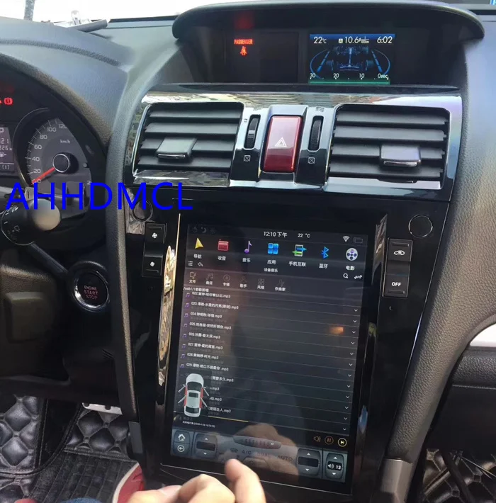 Excellent Car PC PAD Tesla Style Multimedia Player Android 7.1 GPS For Forester XV Auto AC Edition 2012 2013 2014 2015 2016 2017 5