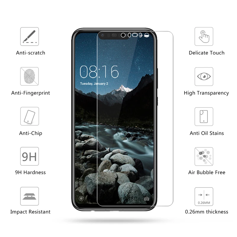 1 шт., закаленное стекло для huawei mate 9 lite, защитная пленка для экрана телефона, закаленное стекло для huawei mate 9 lite