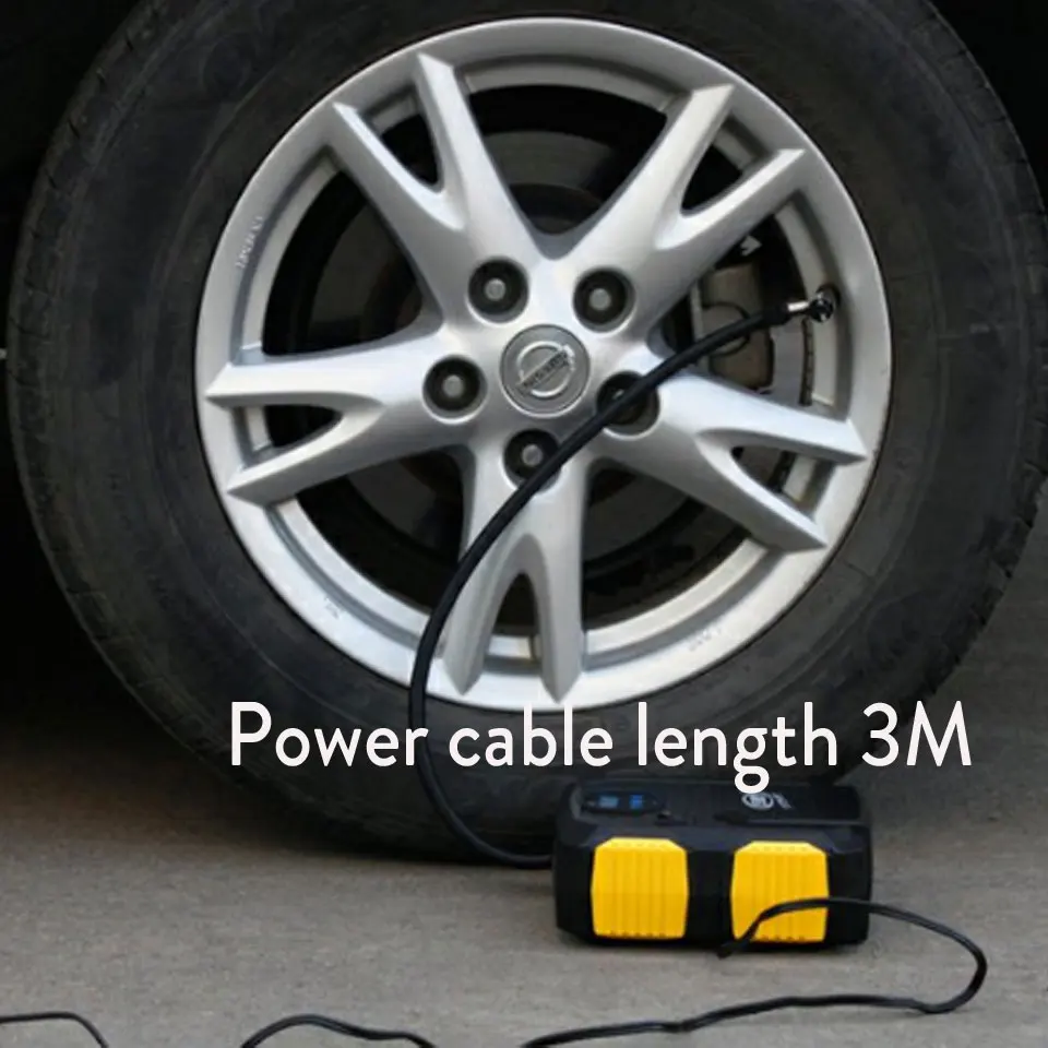 2019 Hot Auto Car Digital Tire Inflator DC 12V 120W Electric 150 PSI Car Air Compressor Pump 8 Mins for Car Bicycles Motorcycles 2019 Hot Auto Car Digital Tire Inflator DC 12V 120W Electric 150 PSI Car Air Compressor Pump 8 Mins for Car Bicycles Motorcycles