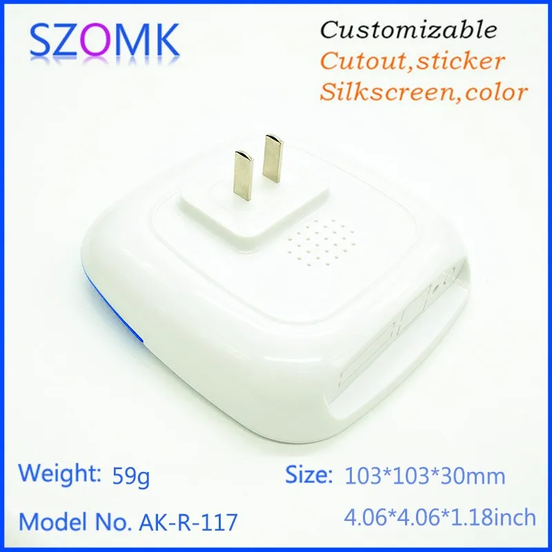 szomk IC card reader plastic enclosure for electronics project plastic sensor junction box distribution box instrument case plastic housing for pcb  (5)