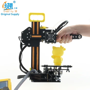 

CREALITY 3D Cheap 3d Color Printer Mini CR-7 Full Metal kit +Filaments Covered Nozzle No Heating bed Sale Gift For Kids